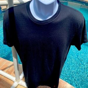 Polo Ralph Lauren Classic Fit Men's Size Medium Black Cotton Crew Neck T Shirt